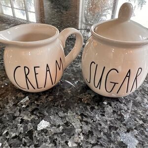 Rae Dunn Cream & Sugar